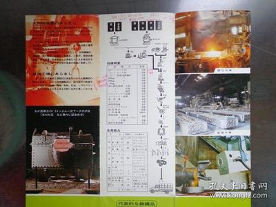工業(yè)傳承與創(chuàng)新 1970年大同特殊鋼工廠全景及產(chǎn)品展示折頁(yè)探析